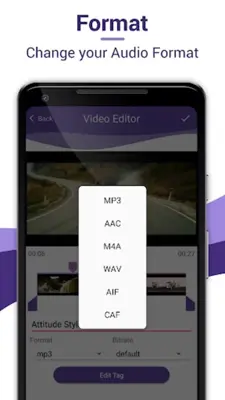 Video to Mp3 cutter- video converter android App screenshot 2